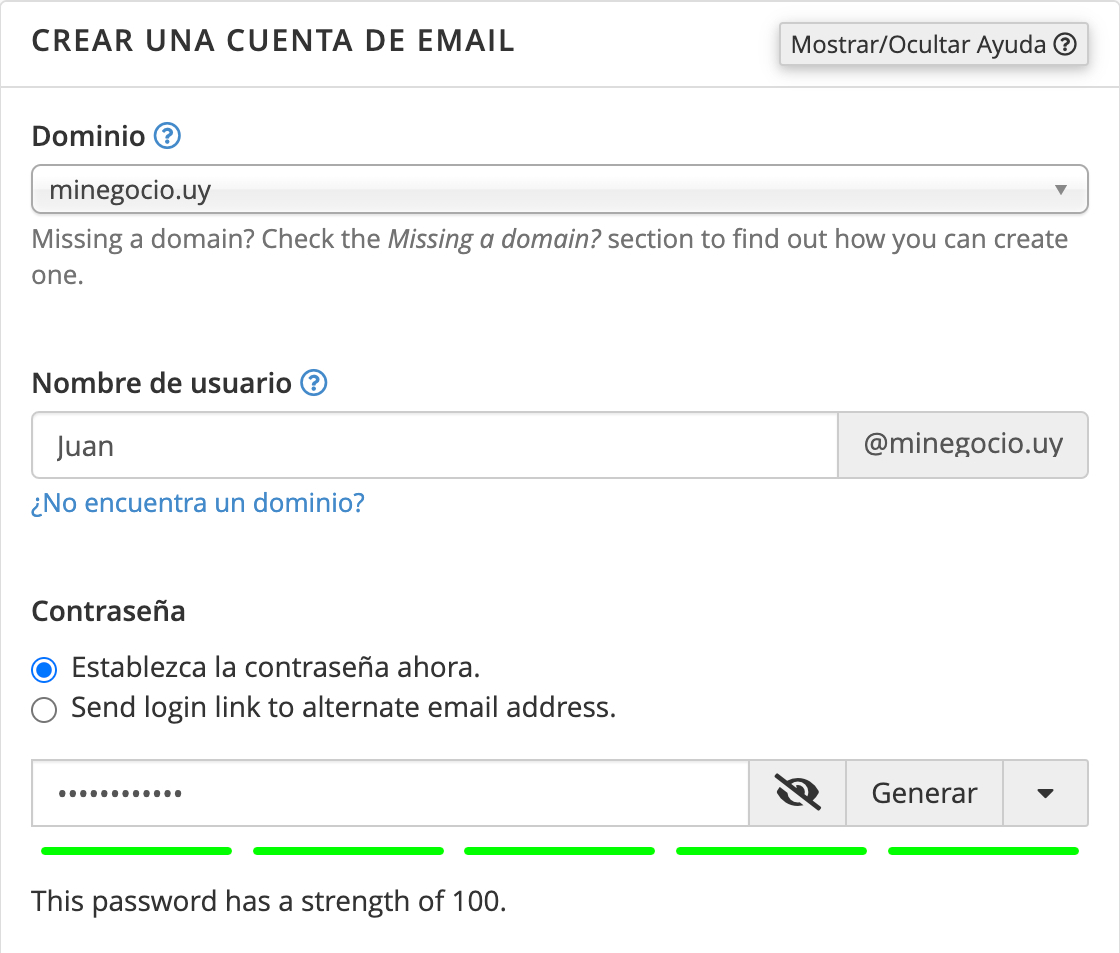 C Mo Crear Una Casilla De Correo Desde El Panel De Control Netuy Crec En Internet